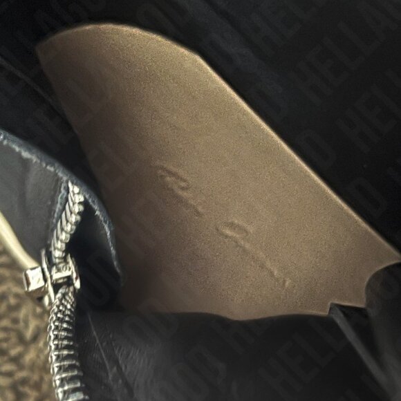 Rick Owens Black Porterville Jumbo Laced High - Picture 5 of 11